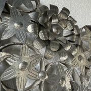 Miroir mexicain vintage en métal