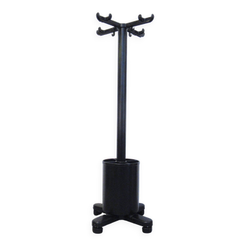 Ettore Sottsass Olivetti black Synthesis coat rack 1973