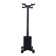 Ettore Sottsass Olivetti black Synthesis coat rack 1973