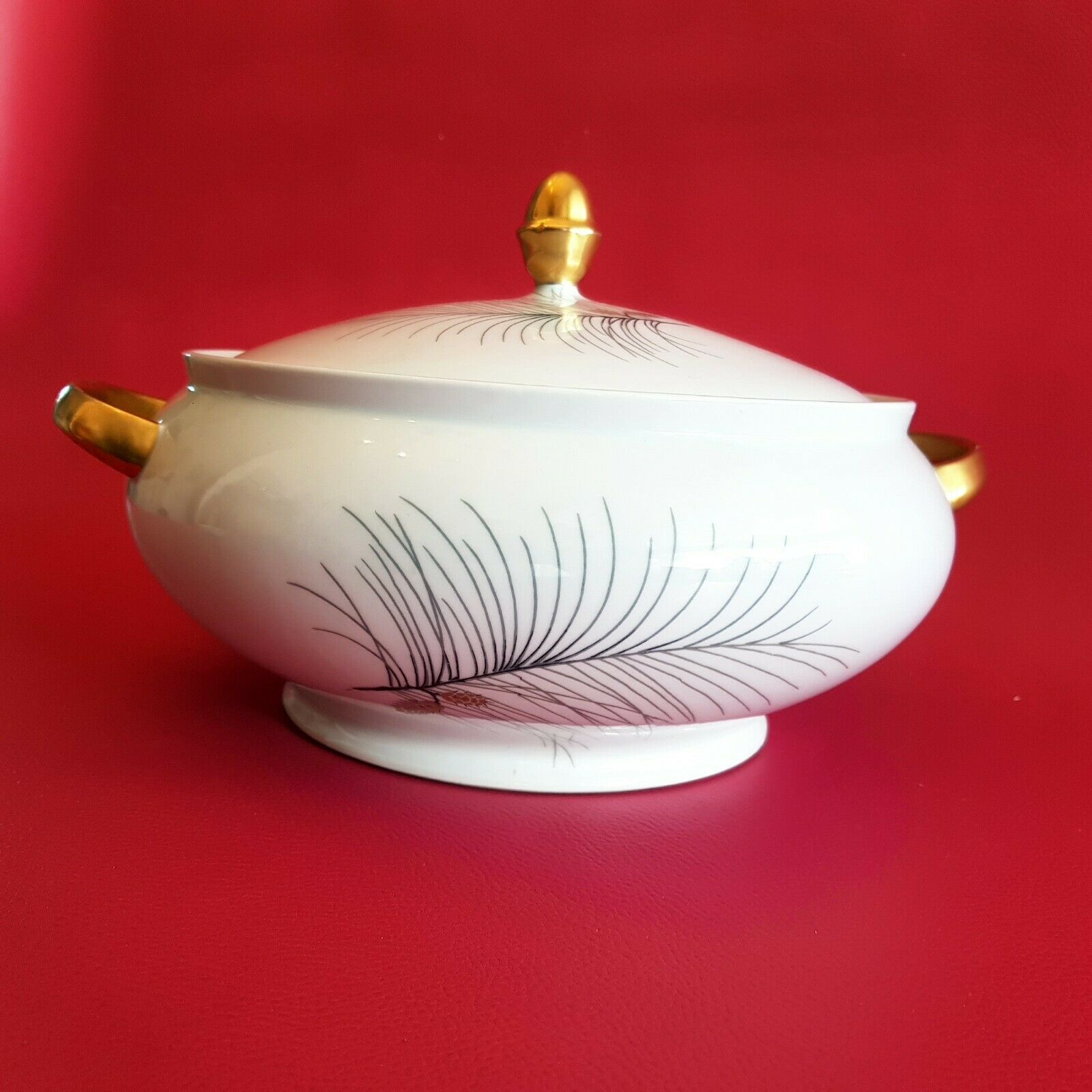 Porcelain vegetable soup Limoges Raynaud & C