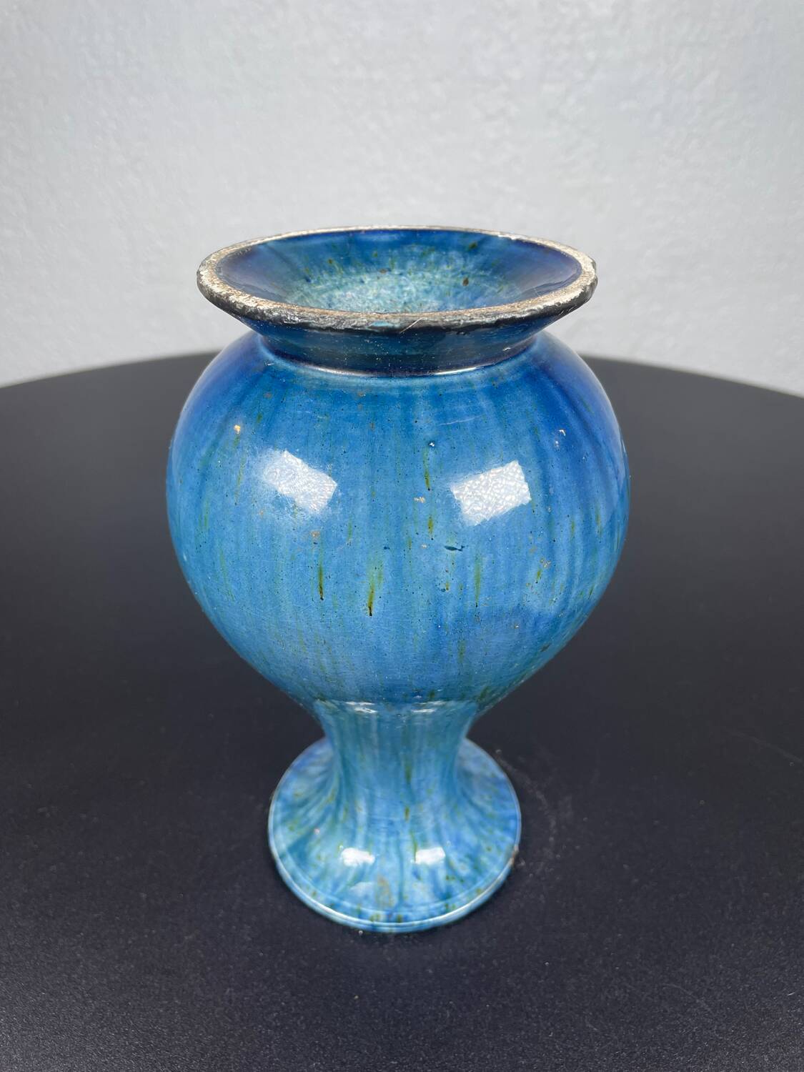 Blue vase