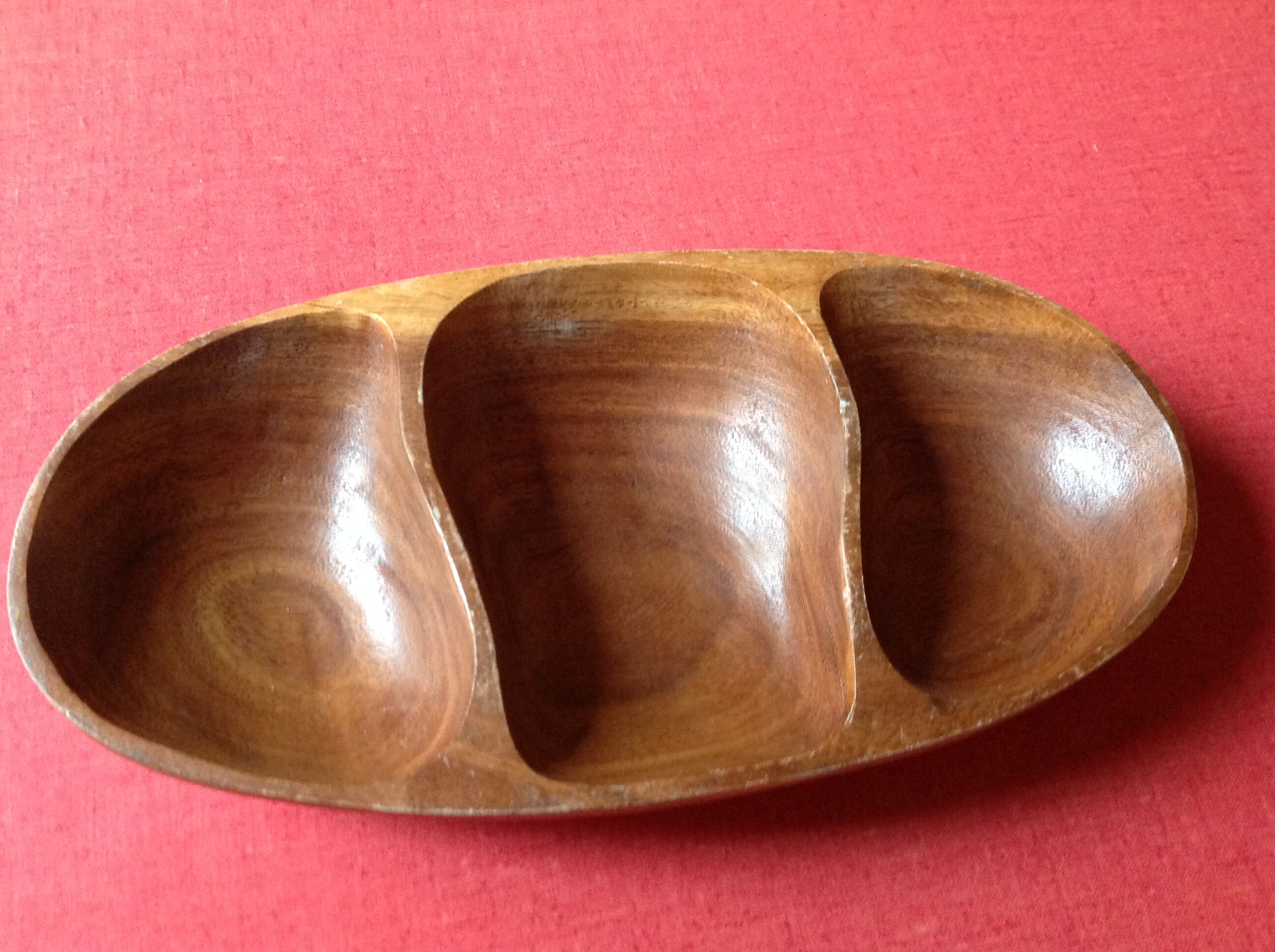 Vintage wooden dish