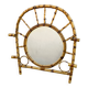 Miroir Portemanteau en Roitn des années 60 France
