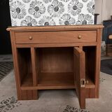 Art Deco vintage bedside tables Jada and Rosa wooden accent furniture