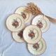 Assiettes creuses Digoin Sarreguemines Modèle Loraine