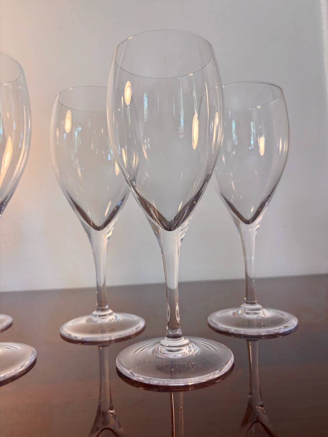 7 p. Bayel champagne glasses/wine glasses