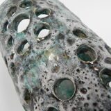 Vintage table lamp, lava ceramic