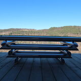 Chrome tubular table 70 ́s