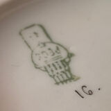 Vase Chat vintage 1960 de Janos Torok pour Zsolnay