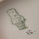 Vase Chat vintage 1960 de Janos Torok pour Zsolnay