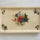 Vintage cake dish model Agreste, Digoin Sarreguemines