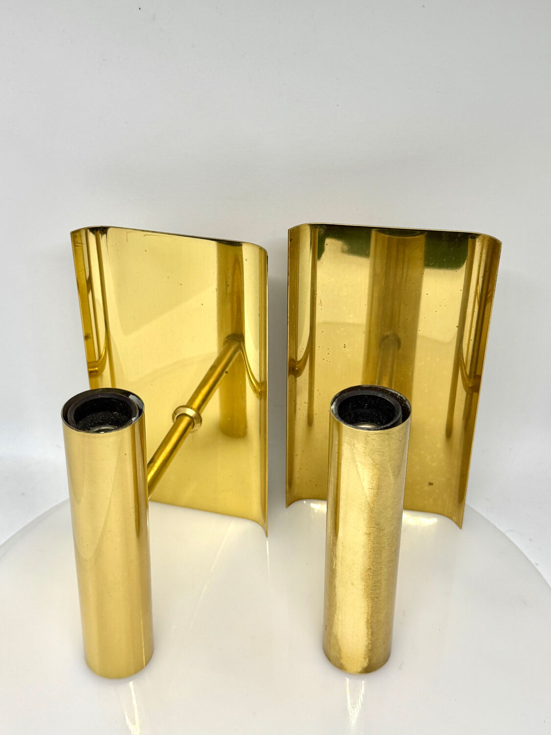 Pair Of Scandinavian Minimalist Vintage wall lamps