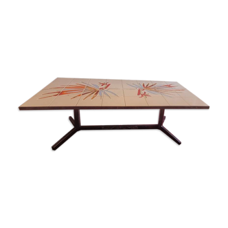 Vintage coffee table ADRI – decorative ceramic – 1960s/70s