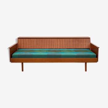 Day bed scandinave en teck 1950/60