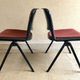 Pair of chairs design Vertebra Ambasz & Piretti Anonima Castelli 1976
