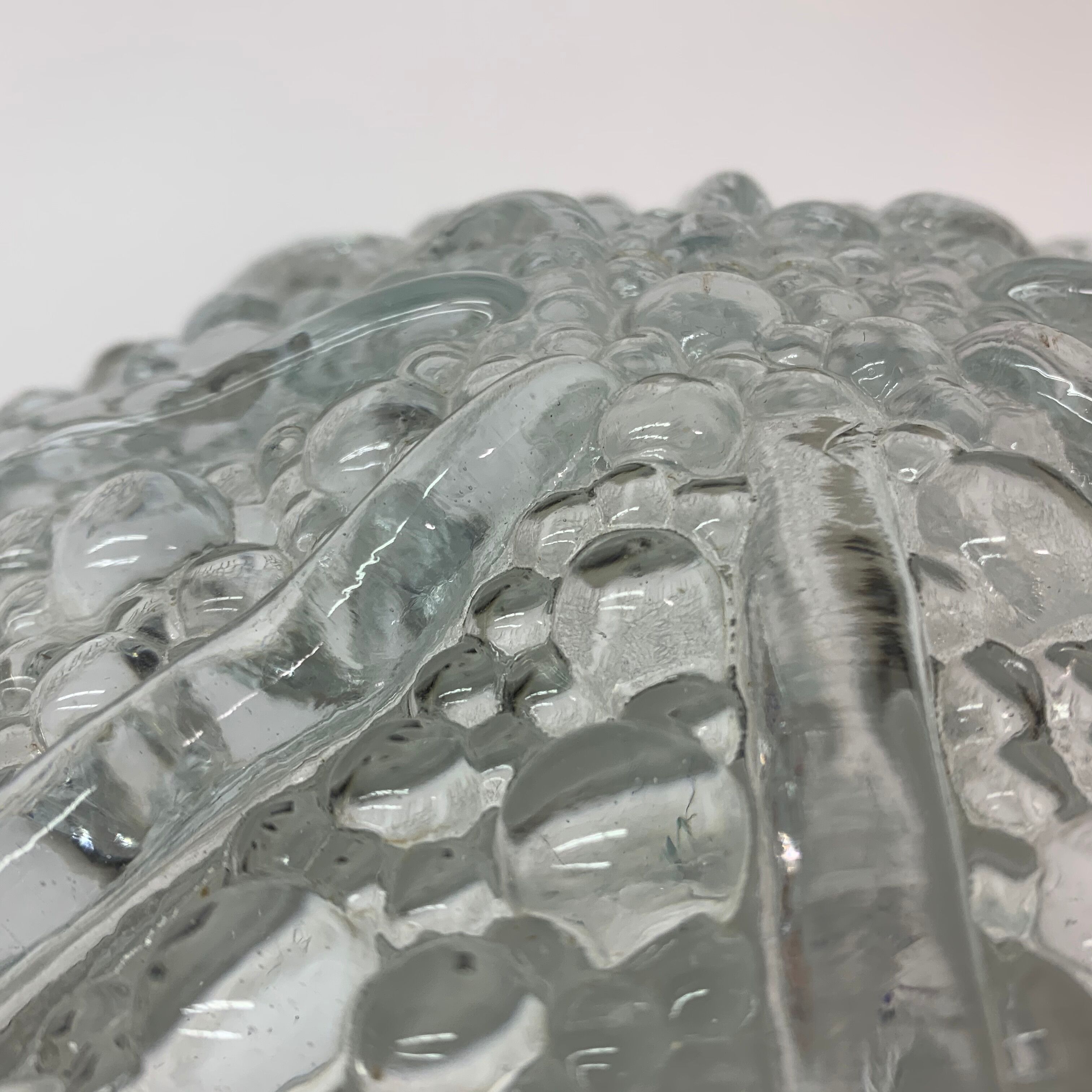 Vintage glass sconce bubble , 1960's