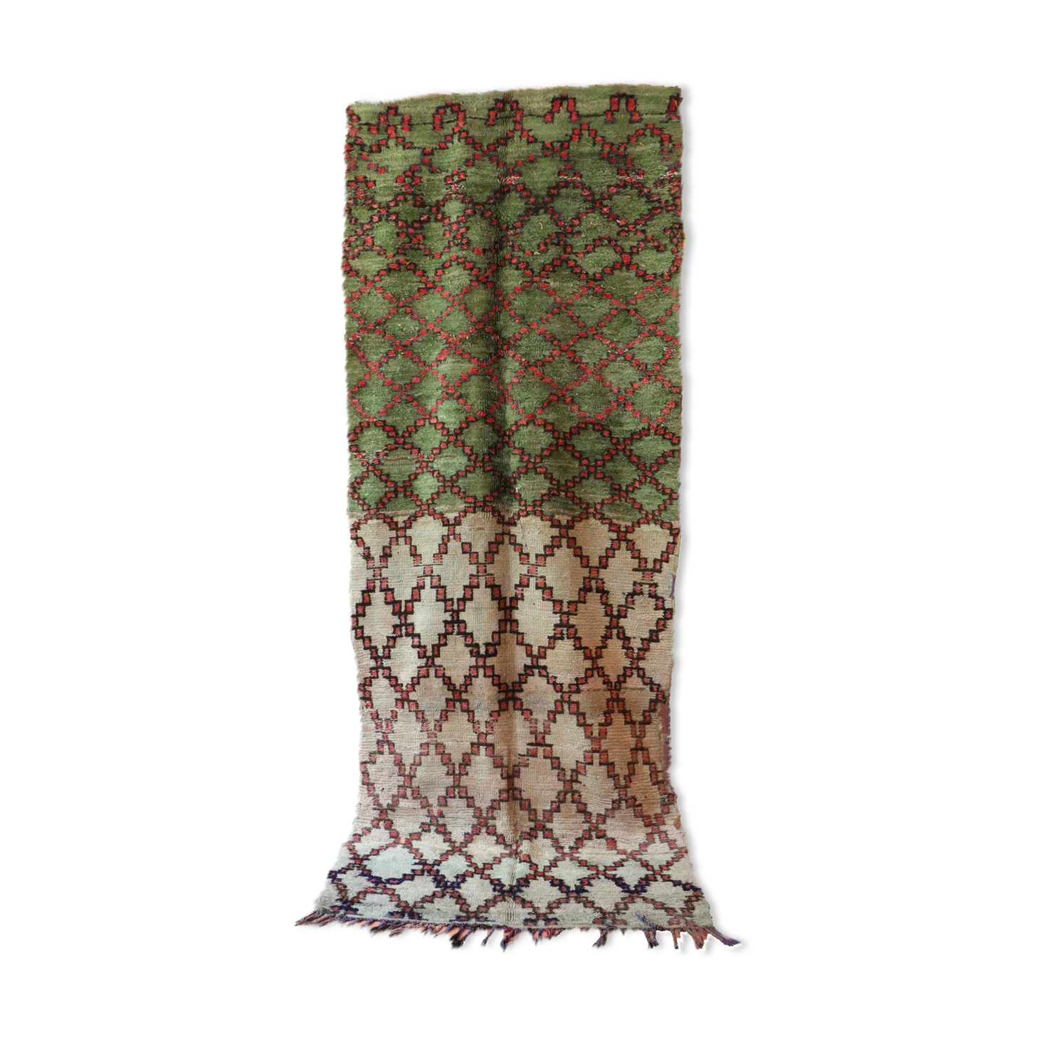 Moroccan Vintage Carpet 157 x 398 cm