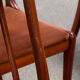 Serie de 6 chaises scandinaves
