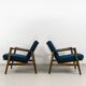 Fauteuil Mid-Century Modern par Sfm, Pologne, années 1960.