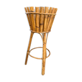 Rattan plant holder