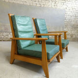 Pair of system chairs, late 1940s