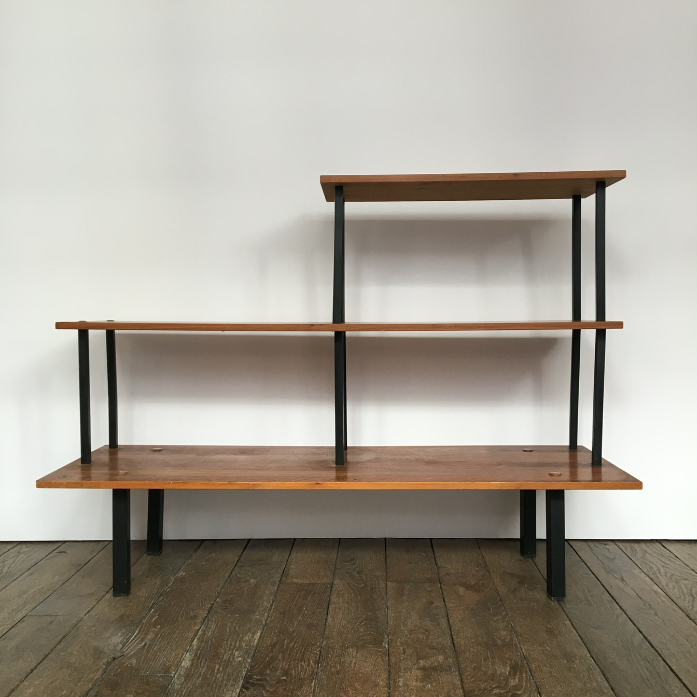 Asymmetrical vintage shelf