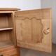 Very large French sideboard in solid oak, Guillerme and Chambron 1960.