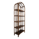 Étagère en rotin cintré — 173 cm