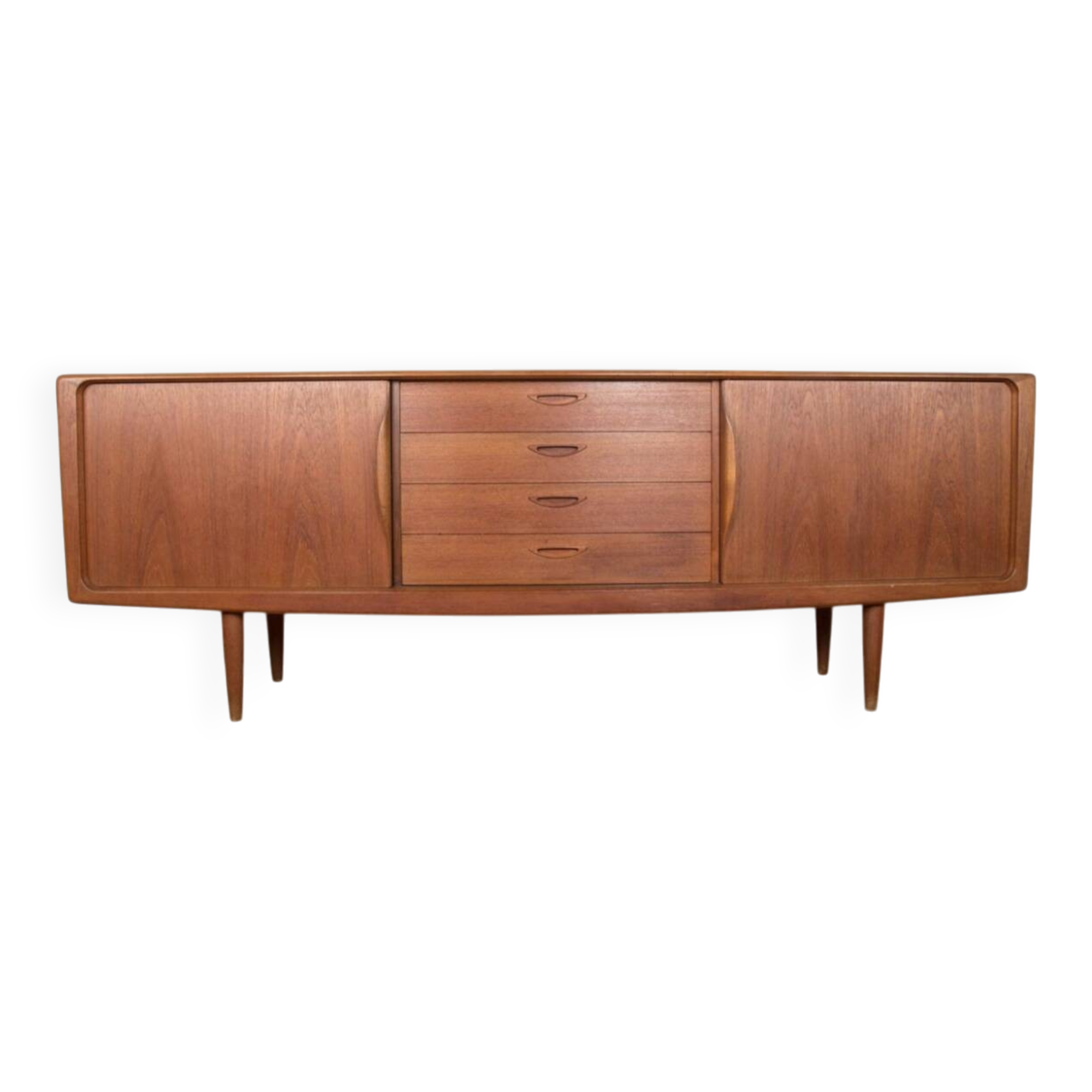 Vintage Scandinavian sideboard by Henry Walter Klein for Bramin