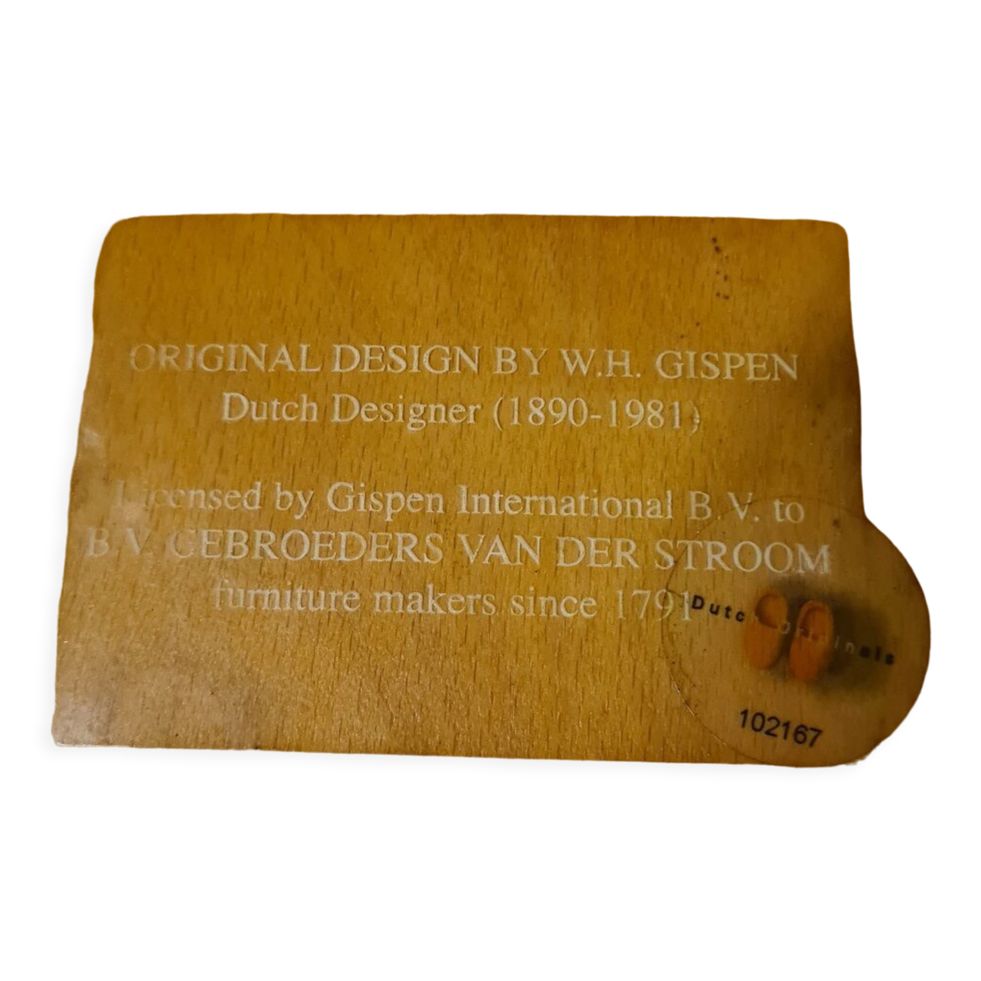 4 Dutch Design Chairs by Gispen Model 101.