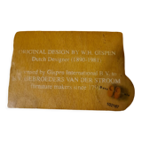 4 Dutch Design Chairs by Gispen Model 101.