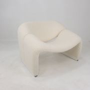 Set of 2 Model F598 Groovy Chairs by Pierre Paulin for Artifort, 1980