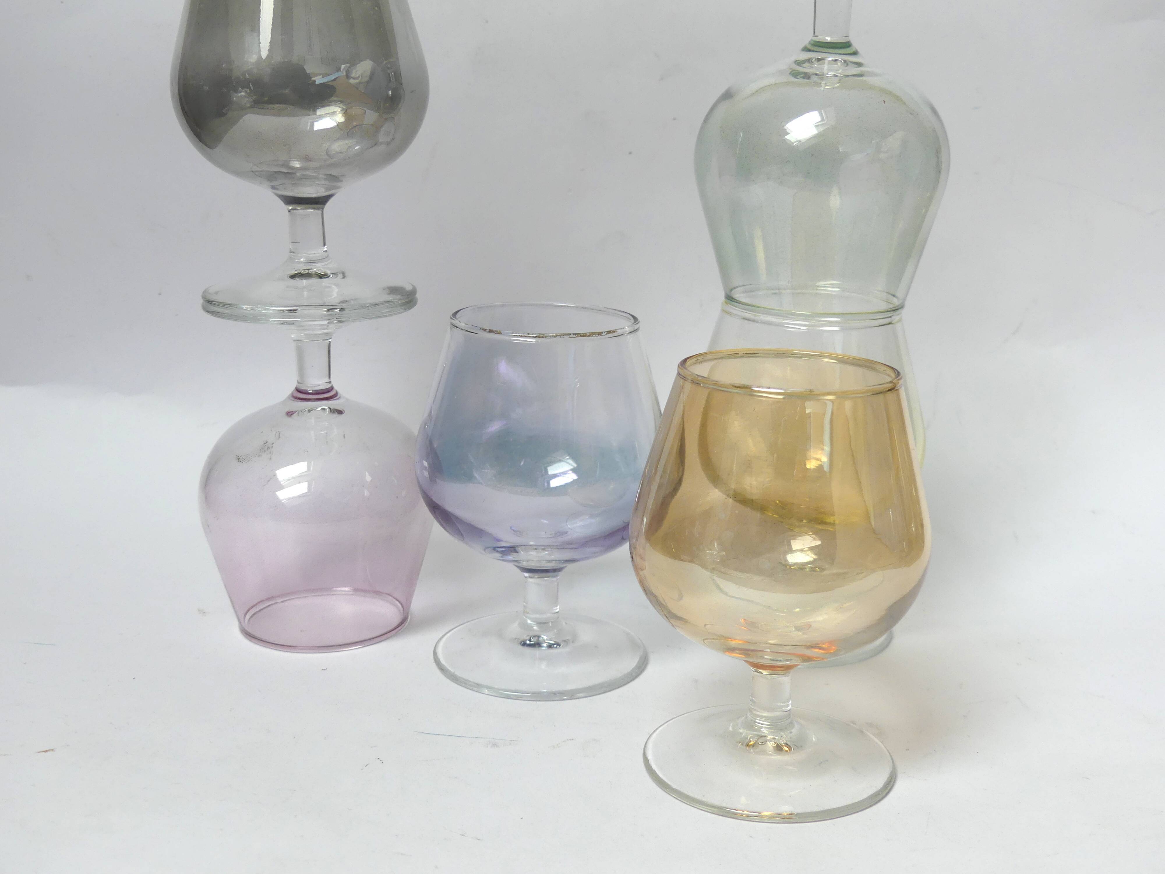 6 Luminarc cognac glasses