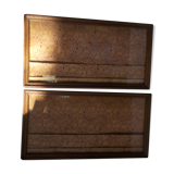 pair frames with 48 x 25 glasses