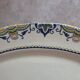 Large oval dish K&G Lunéville model Lisbonne antique 41.5 cm
