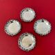 Set of 4 antique silver cups