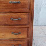 Art Deco walnut commode