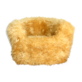Child chair in faux fur 1970