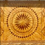 Presentation showcase entirely in marquetry