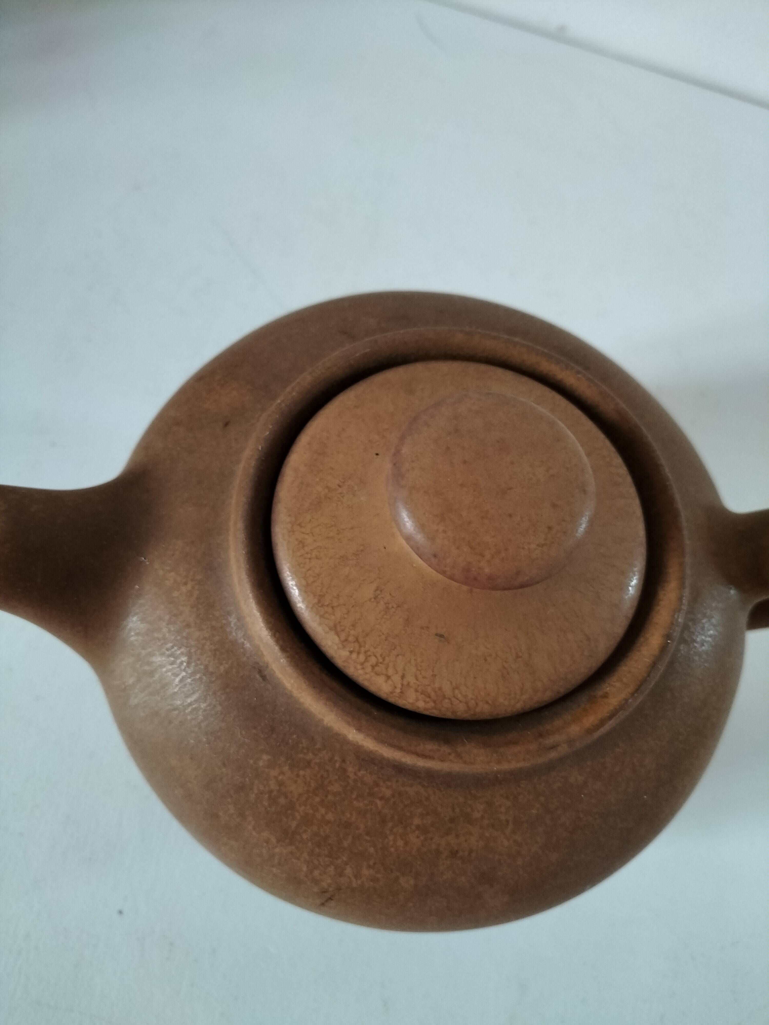 English stoneware teapot