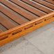 Teak daybed with boucle mattress, Denmark, 1960s