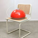 Italian Space Age Pendant in Plexiglass and Chrome, 1970s