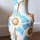 Flower pattern vase