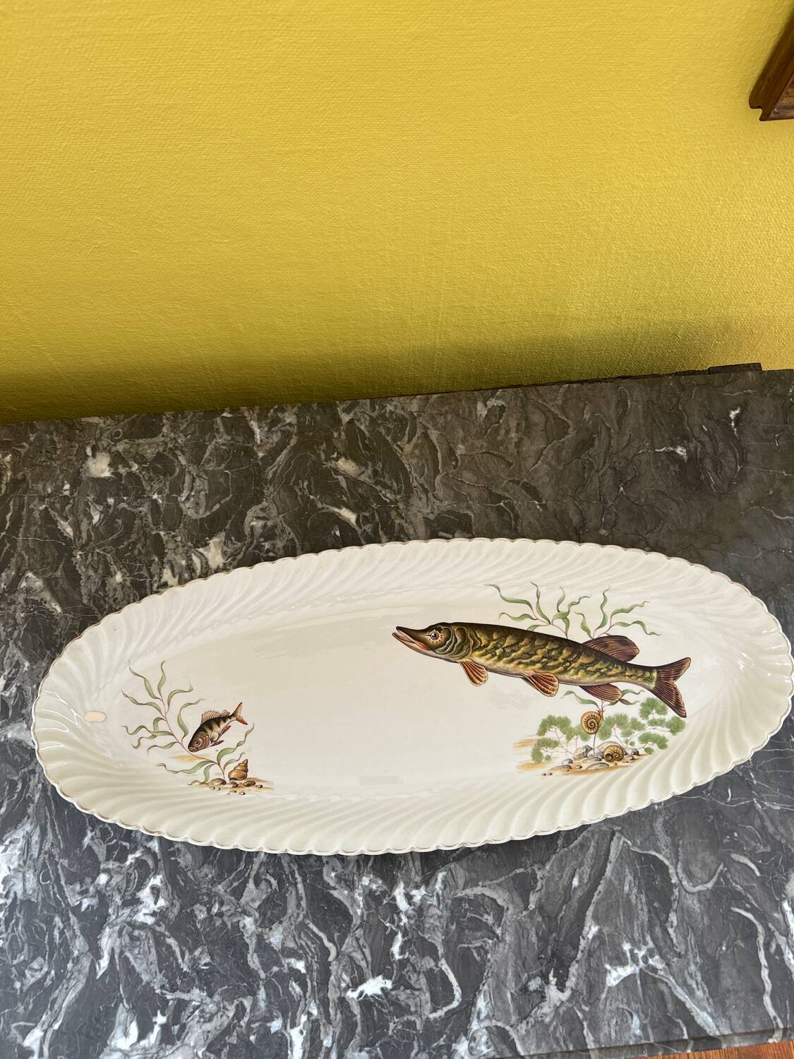 Fish dish Luneville Badonviller