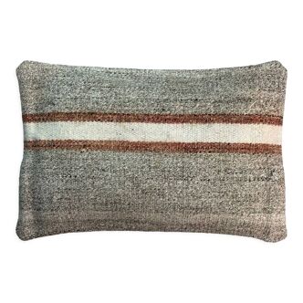 Housse de coussin vintage turque faite à la main 30 x 50 cm