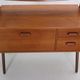 Mid-Century Danish Dressing Table in Teak by by AG Spejl Kobberbeskyttet, 1960s