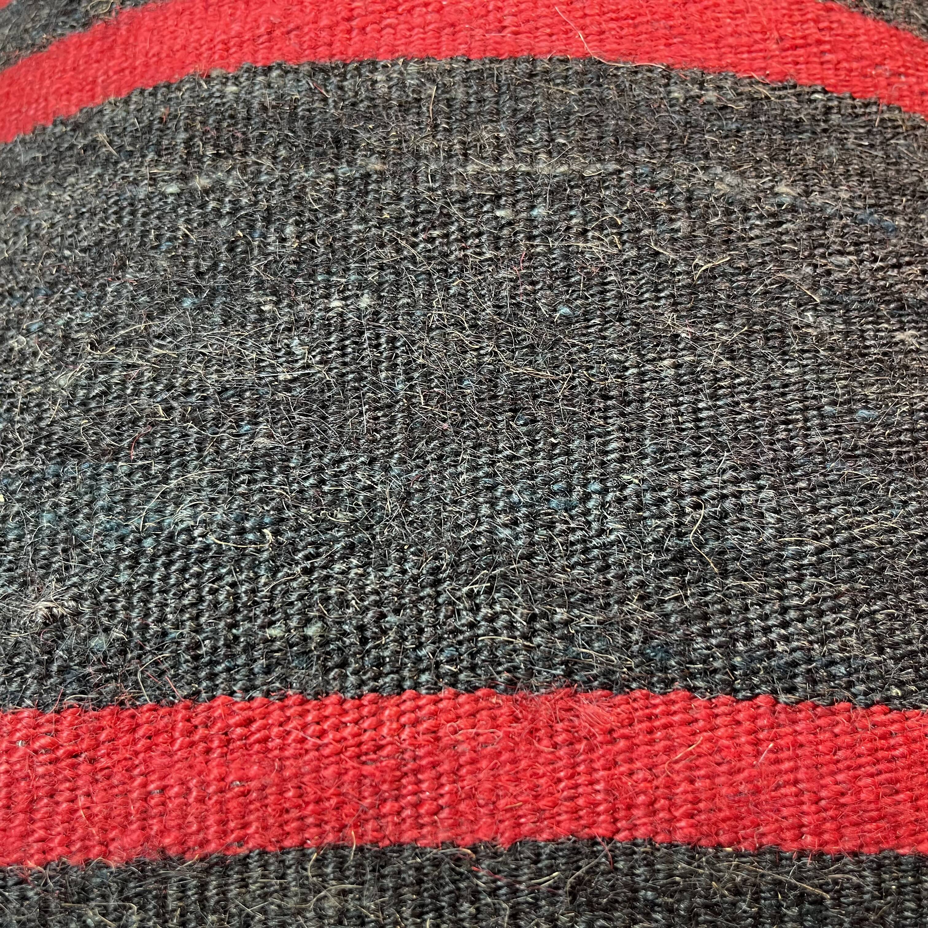 Vintage turkish kilim cushion cover , 30 x 60 cm