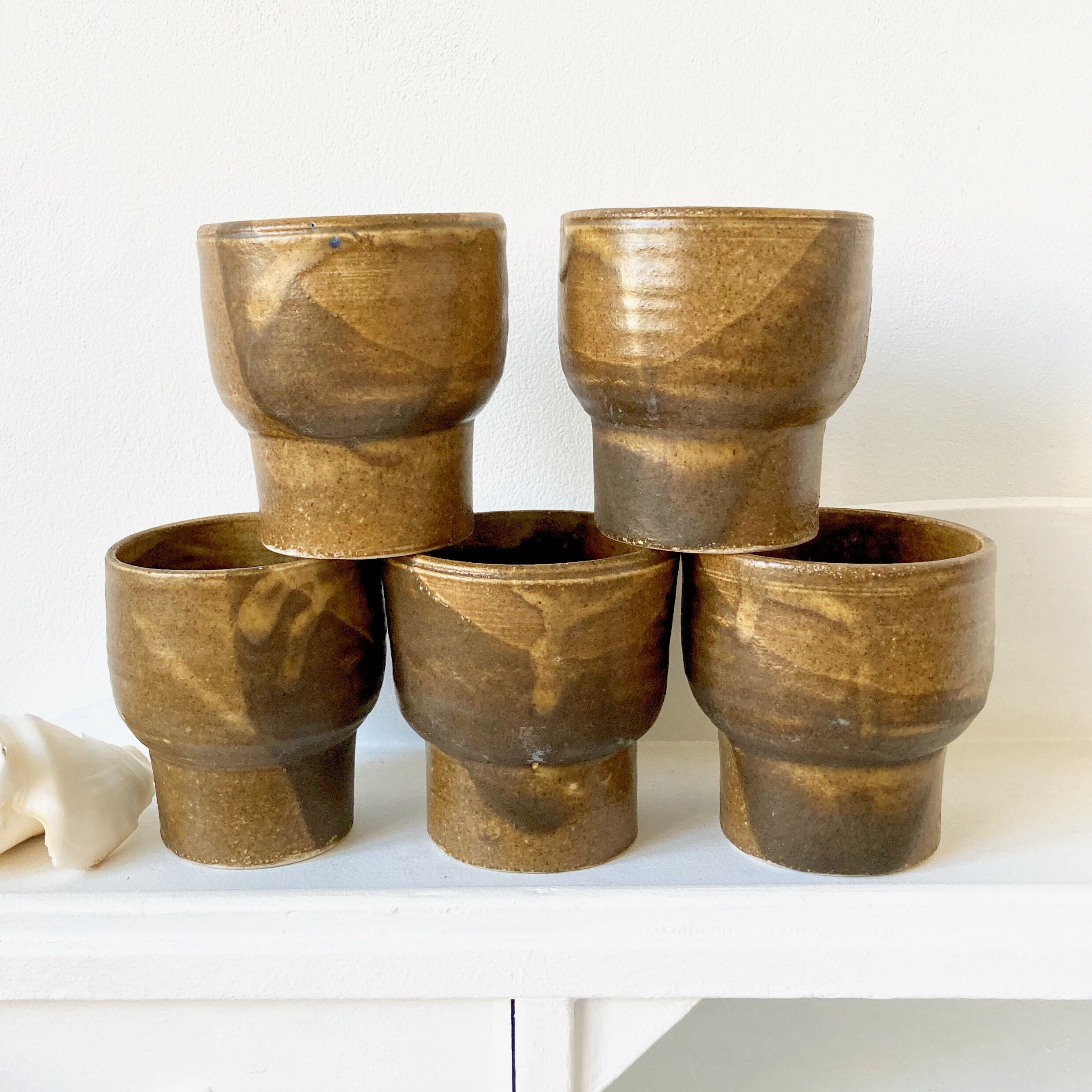 5 cups sandstone cups