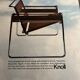 Old framed poster knoll wassily marcel breuer bauhaus