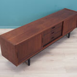 Teak lowboard, Danish design, 1960s, production: Denmark